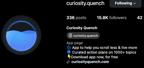 Good bio example