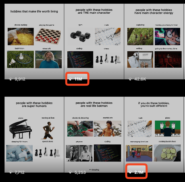 Winning format example 1