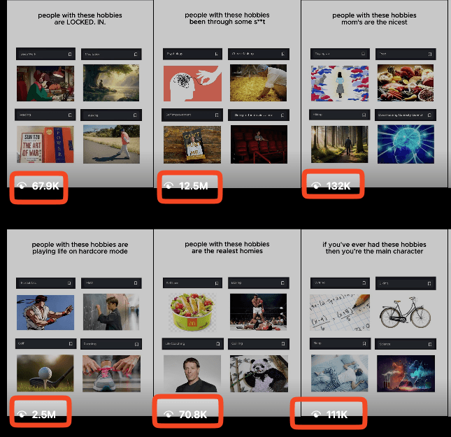 Winning format example 6
