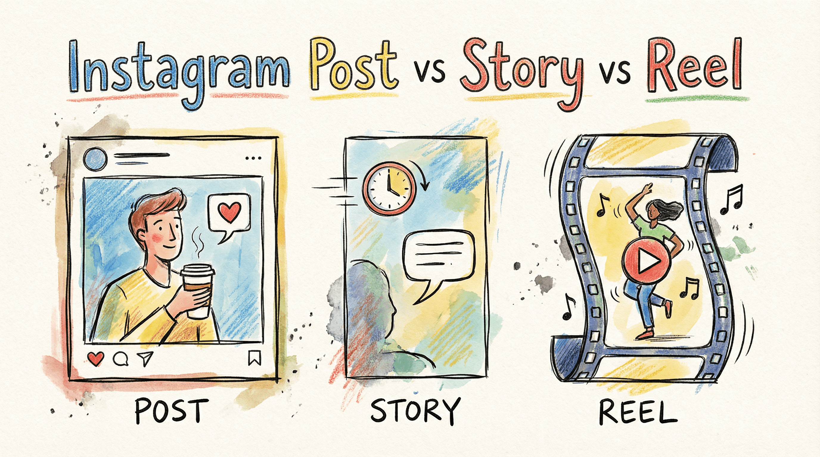 Instagram Post vs Story vs Reel: One Kills Your Reach